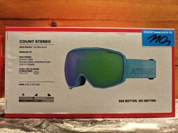 UNI LYŽIARSKE OKULIARE ATOMIC COUNT STEREO SCUBA BLUE M